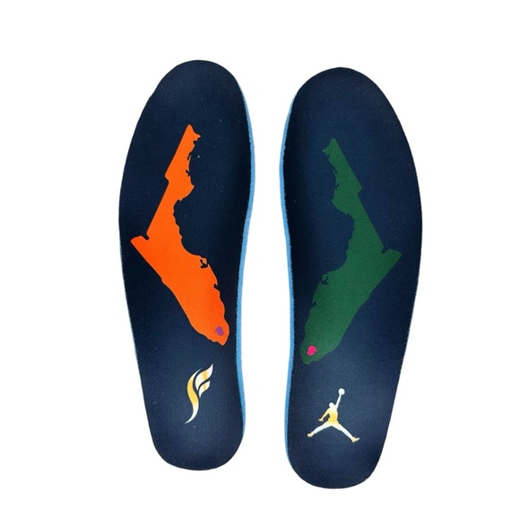 SoleFly x Jordan 1 Retro High Sneakers Patent Art Basel Miami  Black SZ. 8.5 - Picture 8 of 16